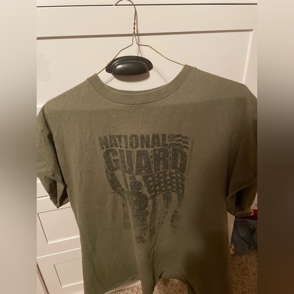 National Guard T-Shirt, Cropped